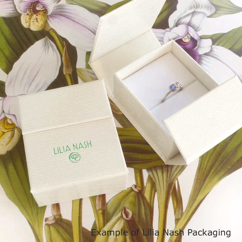 18ct Gold Aquamarine Solitaire Ring