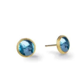18K Jaipur Topaz Earrings - OB957 TP01 Y 02