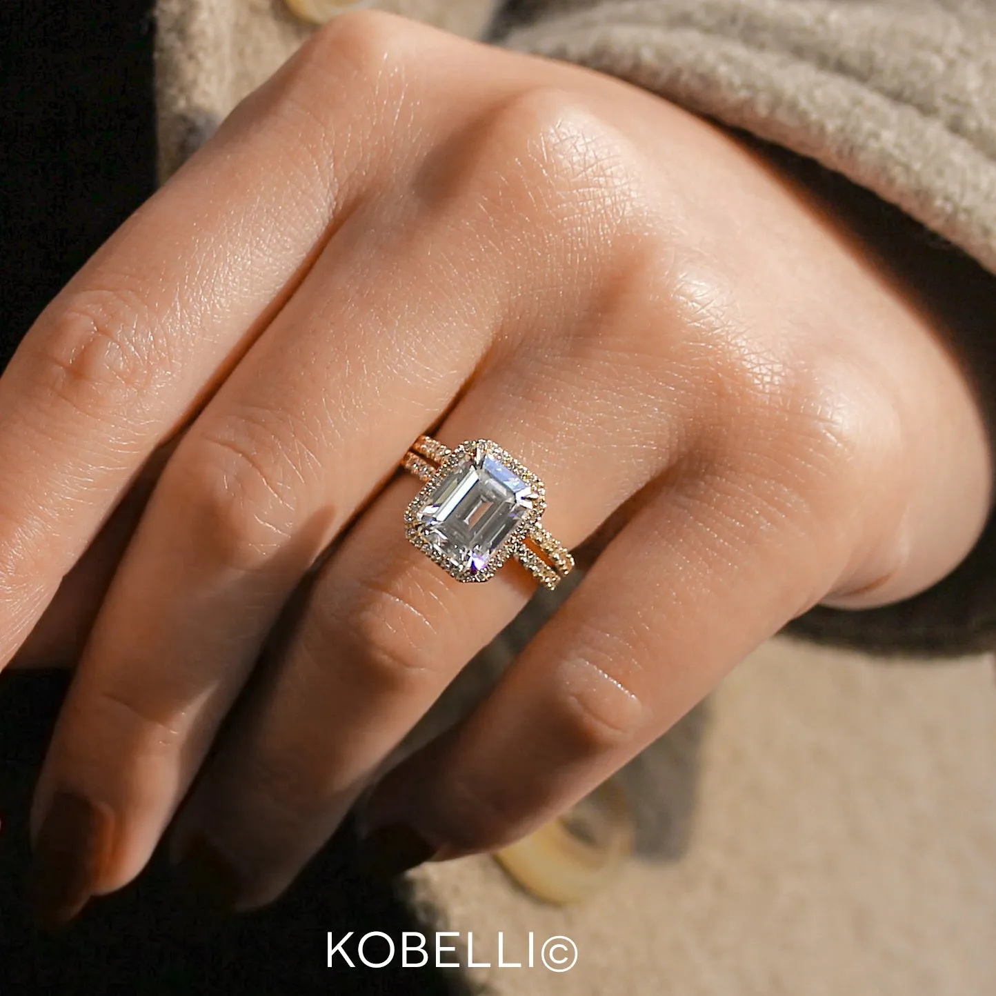 4.4ct Eloise Bridal Set