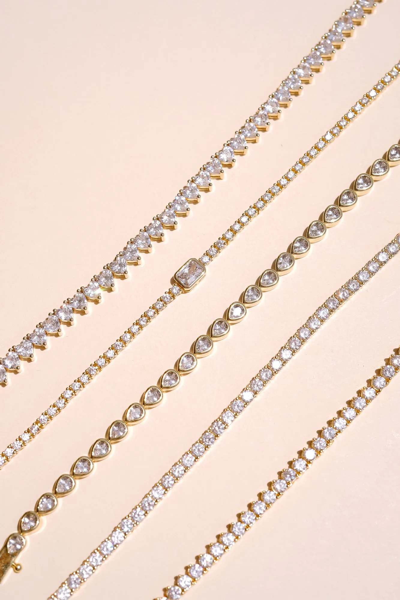 Amelia Brilliant Cut Tennis Bracelet
