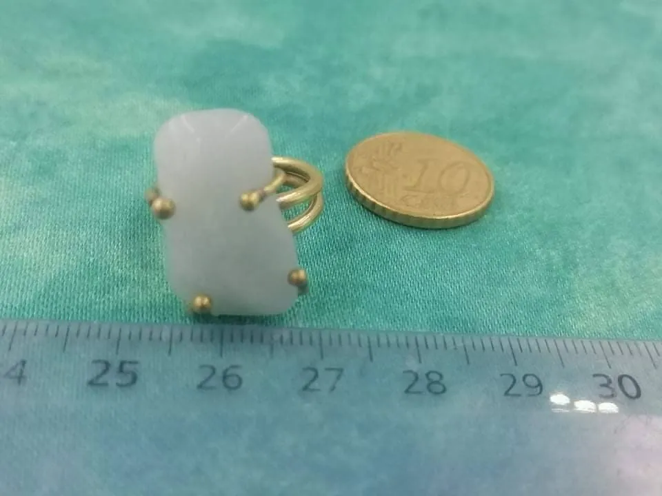 Aqua marine ring
