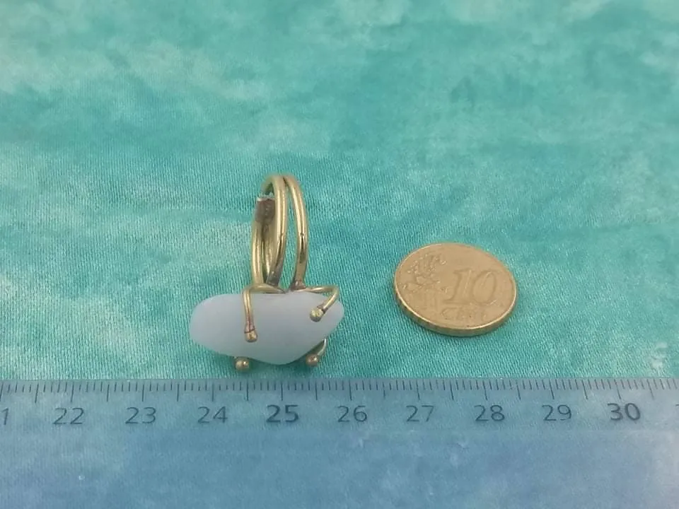 Aqua marine ring