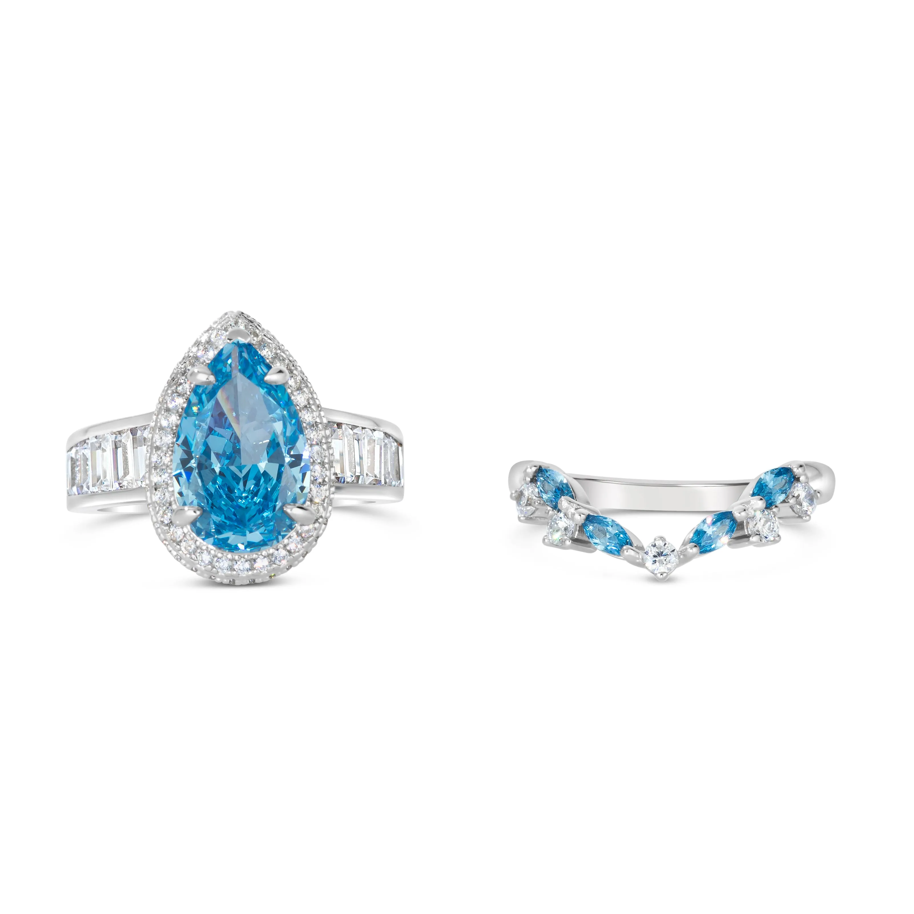 Aqua Pear Set