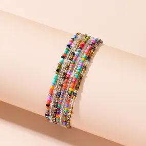 Bohemian Geometric Beaded Bracelets