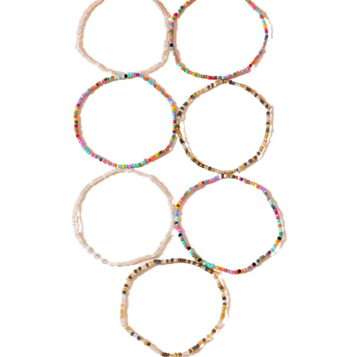 Bohemian Geometric Beaded Bracelets