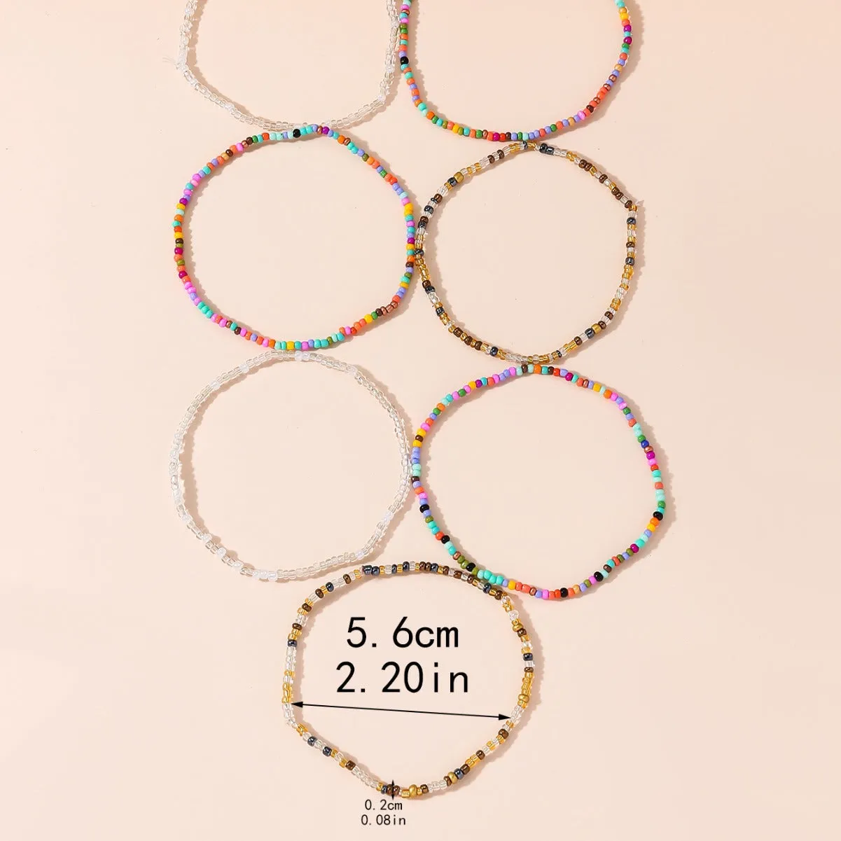 Bohemian Geometric Beaded Bracelets