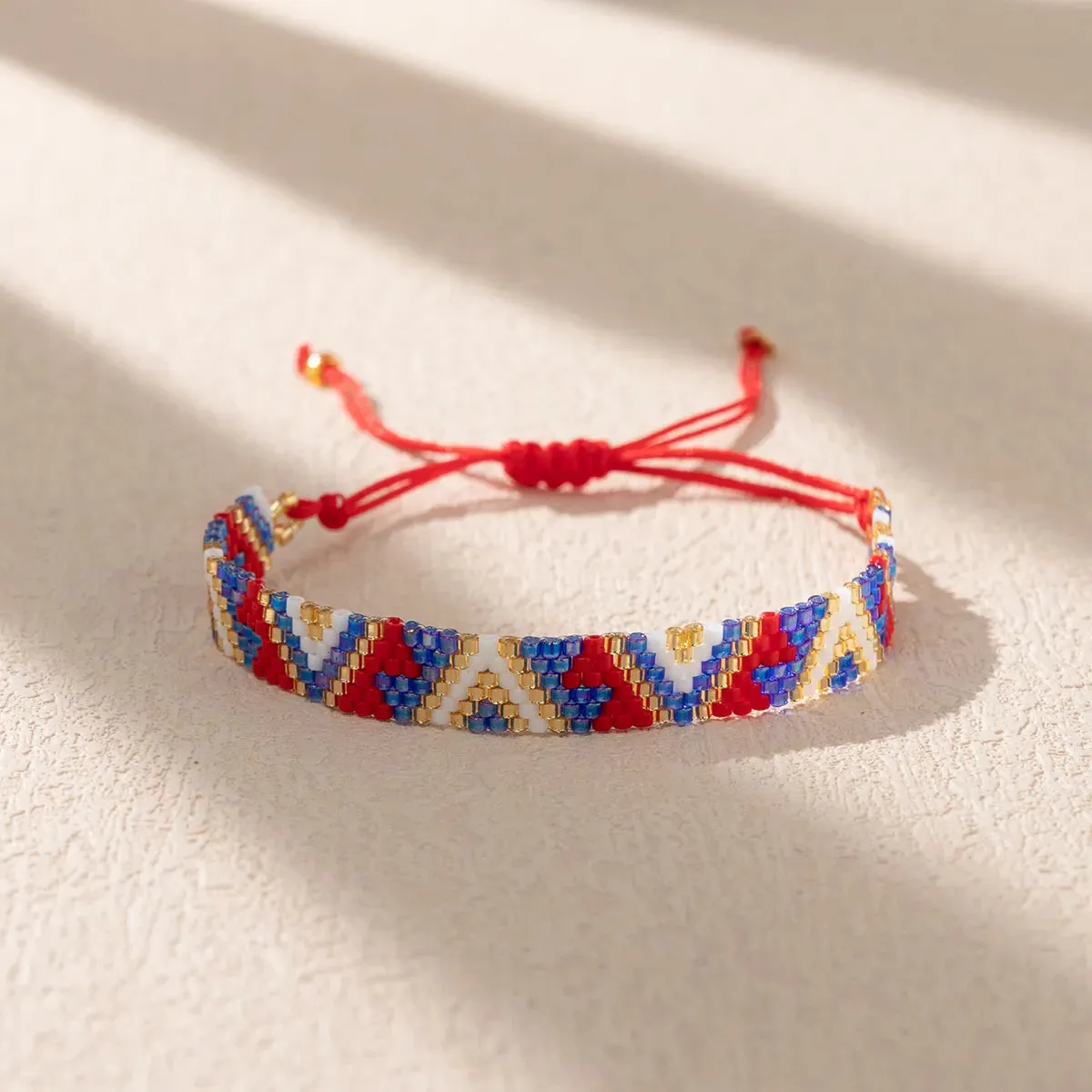 Bohemian Multicolor Beaded Bracelets