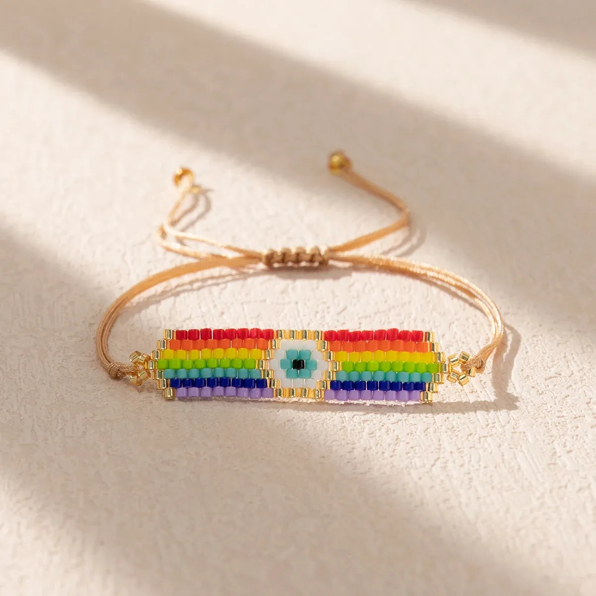 Bohemian Multicolor Beaded Bracelets
