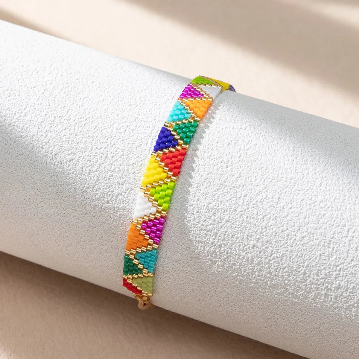 Bohemian Multicolor Beaded Bracelets