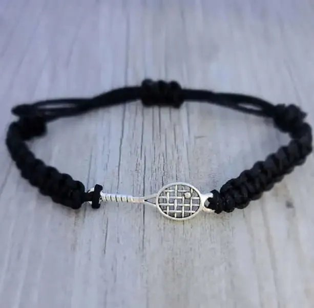 Born to Rally Tennis Rope Bracelet