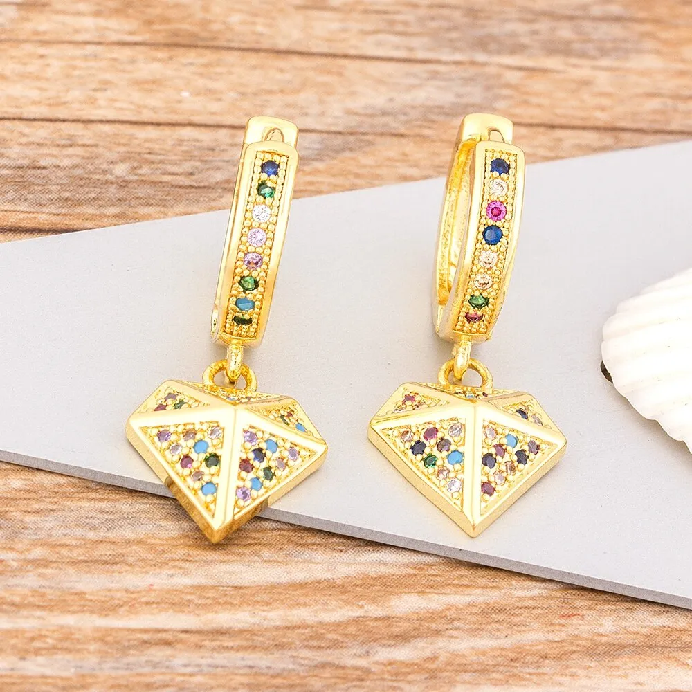 Classic Fashion Rainbow Earrings for Women