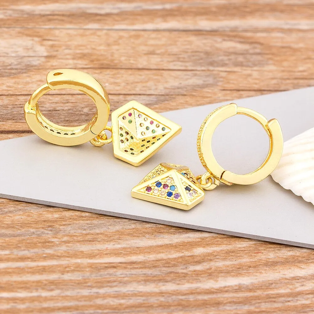 Classic Fashion Rainbow Earrings for Women