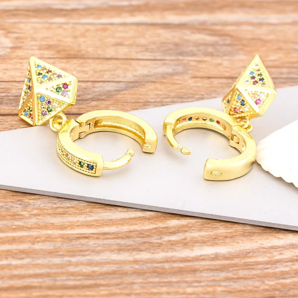 Classic Fashion Rainbow Earrings for Women