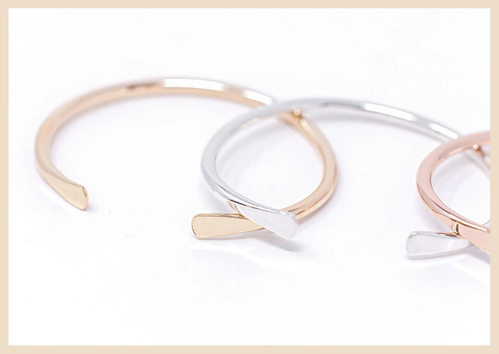 Classic Gold Bangle Cuff Bracelet