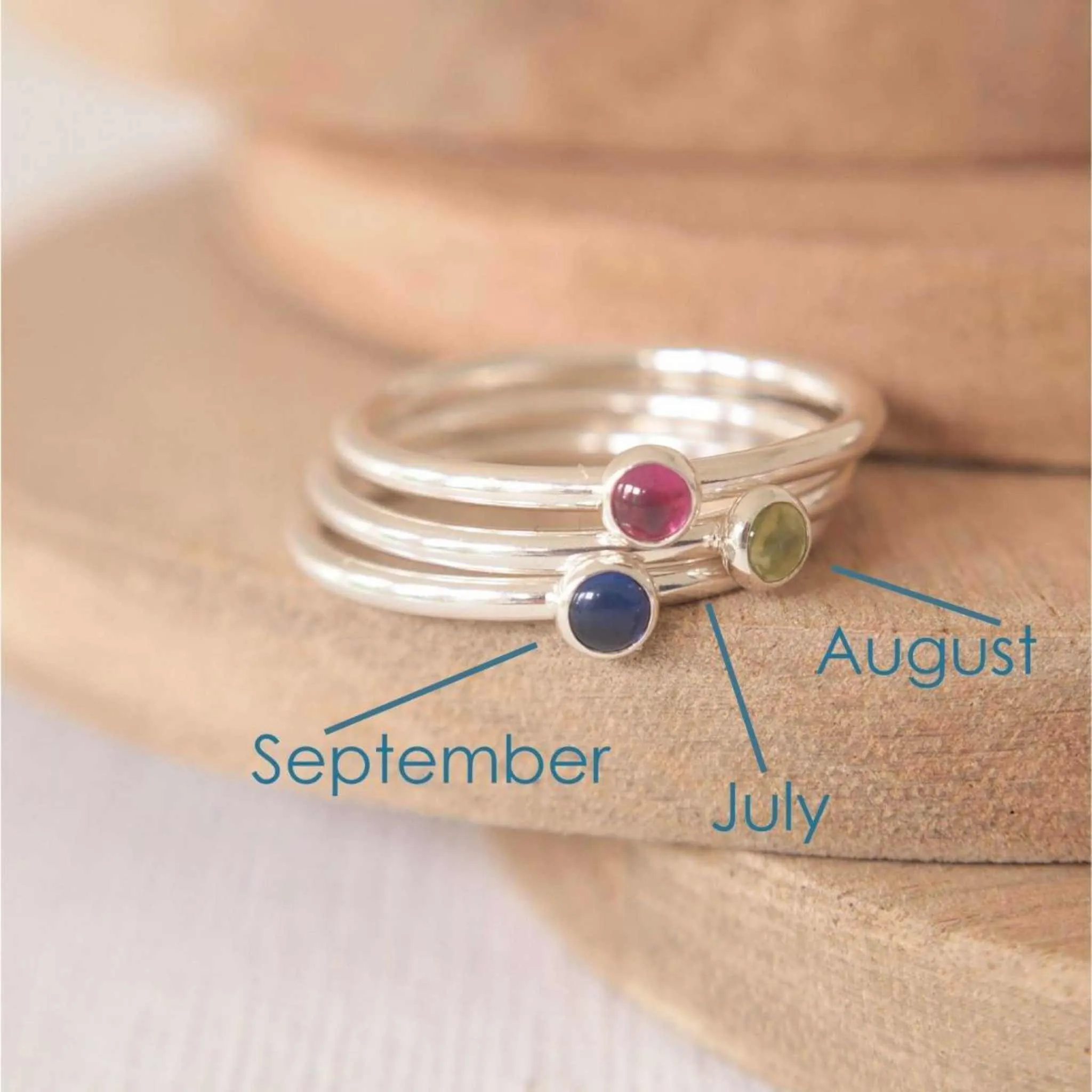 Create your own Birthstone Set - Four Birthstones