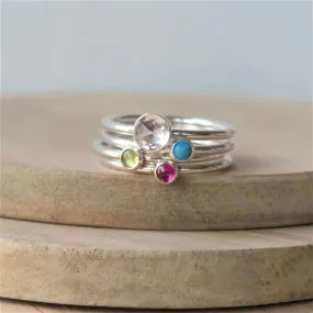 Create your own Birthstone Set - Four Birthstones