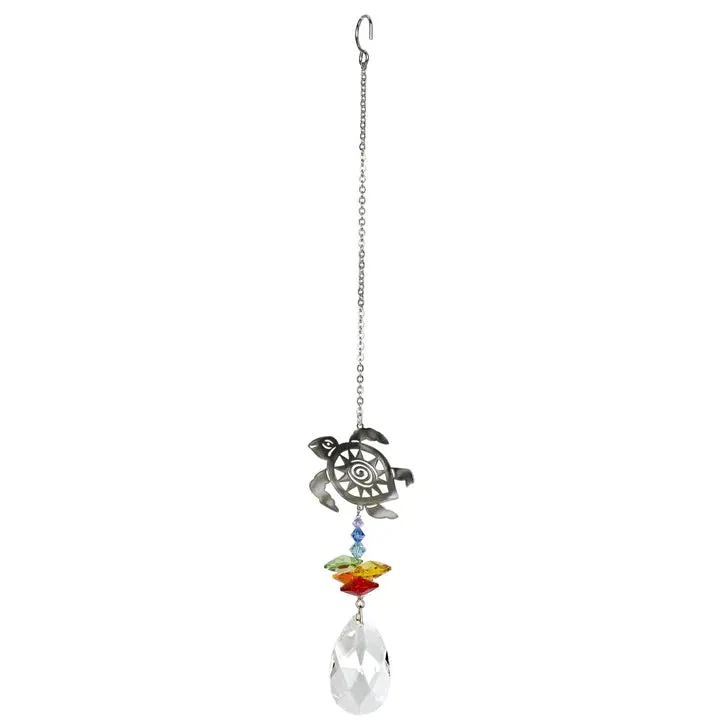 Crystal Fantasy Turtle Suncatcher, 17