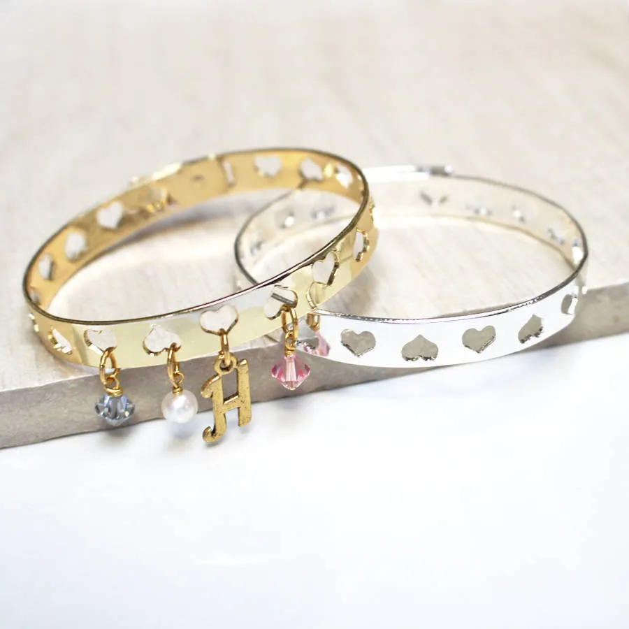 Cut Out Heart Cuff