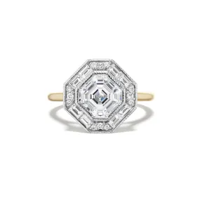 Edith Asscher Cut Engagement Ring