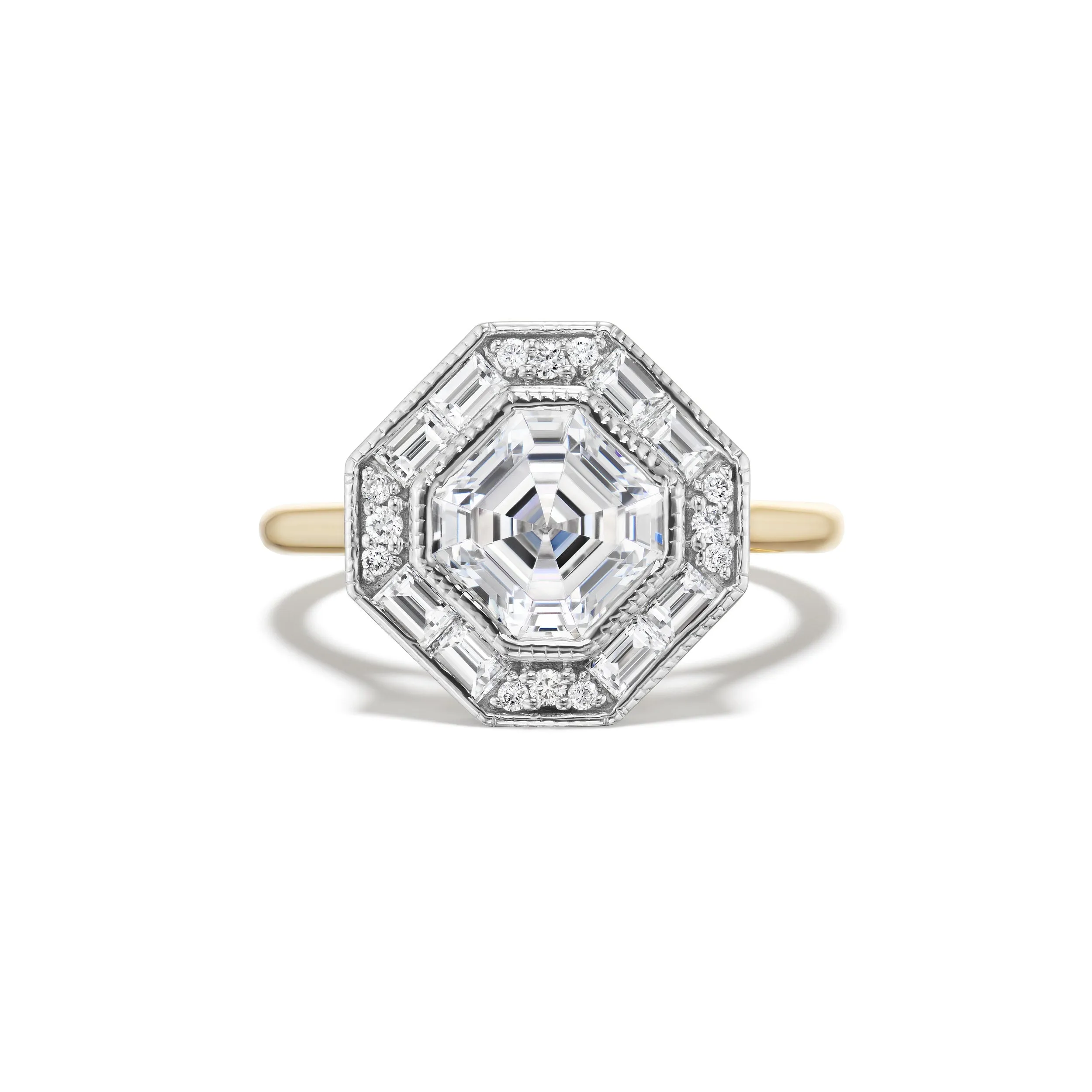 Edith Asscher Cut Engagement Ring