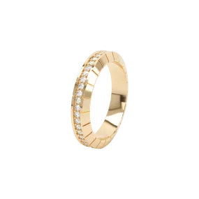 Eternity engraved 4mm ring
