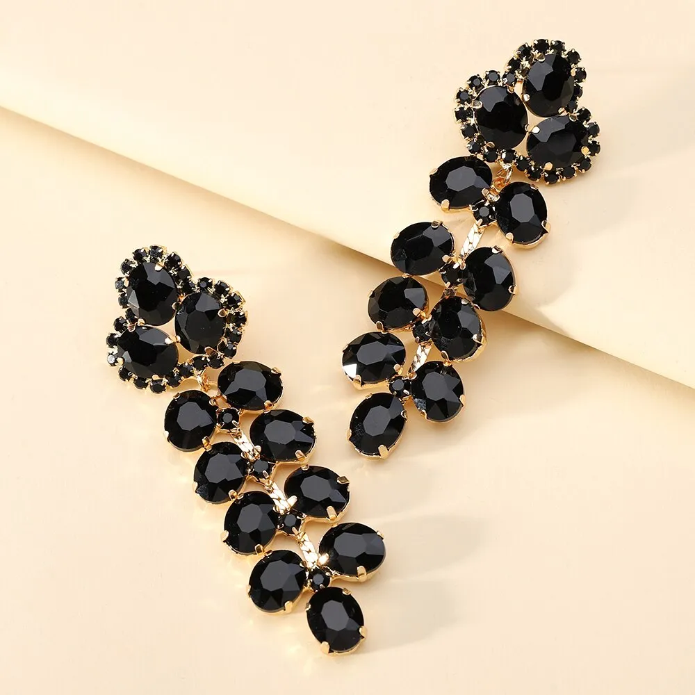 Fahion Crystal Dangle Earrings For Women