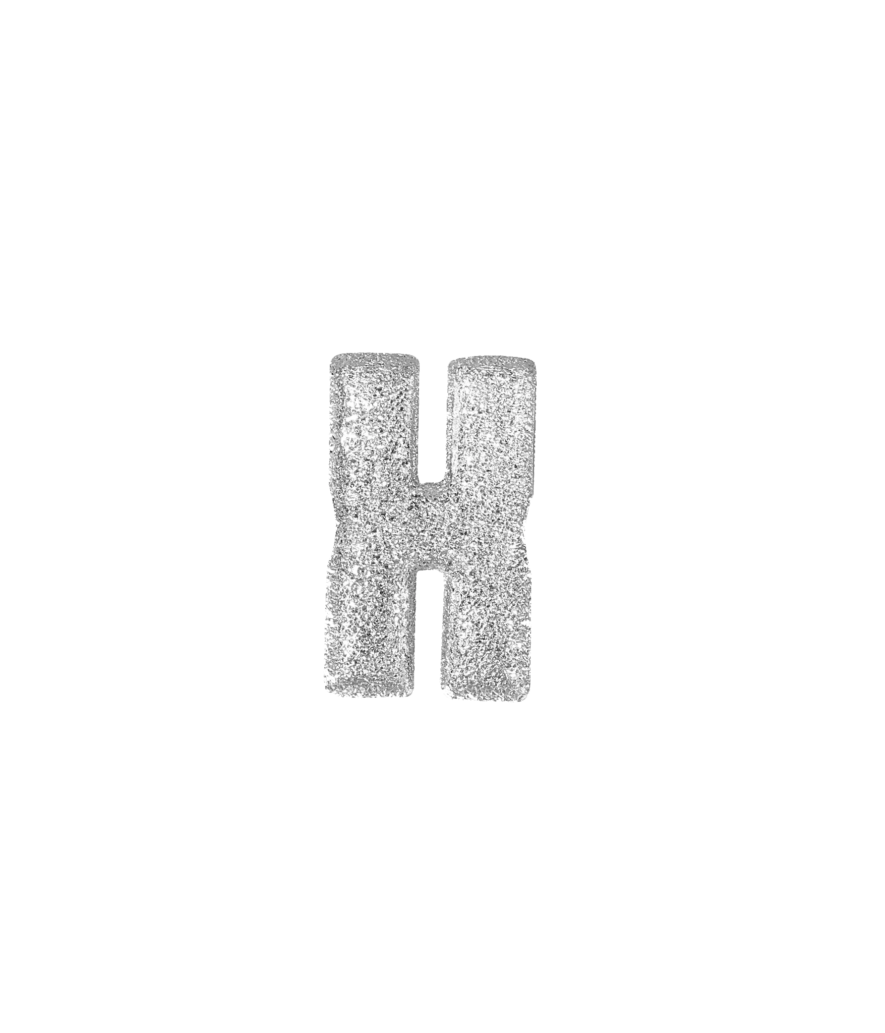 FORTE Beads Florentine Finish Letter