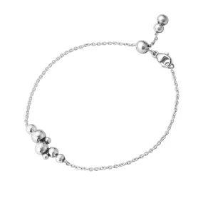 Georg Jensen Silver Moonlight Grapes Chain Bracelet 20001205