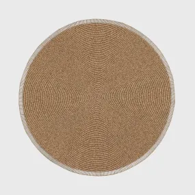 Gold hand beaded placemat