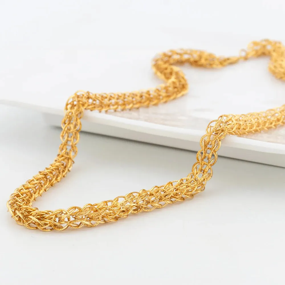 Gold Plated Dubai Jewelry Sets for Women African Party Wedding Gift