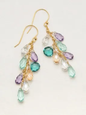 Holly Yashi Lorelei Cluster Earrings - Seashore