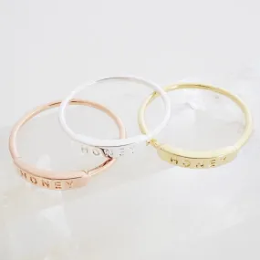 HONEY Imprint Ring - Final Sale