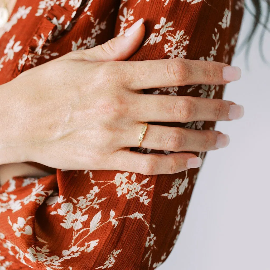 HONEY Imprint Ring - Final Sale