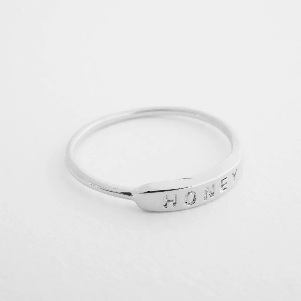 HONEY Imprint Ring - Final Sale