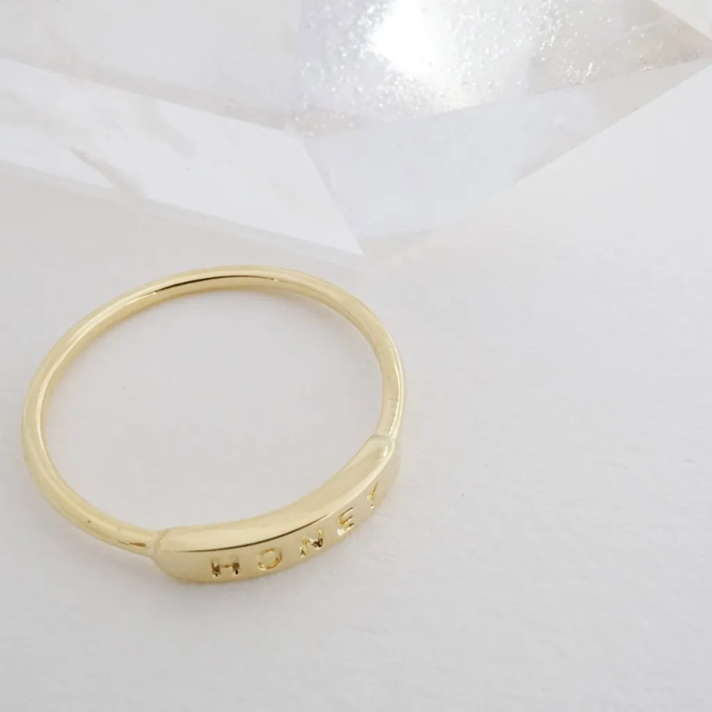 HONEY Imprint Ring - Final Sale