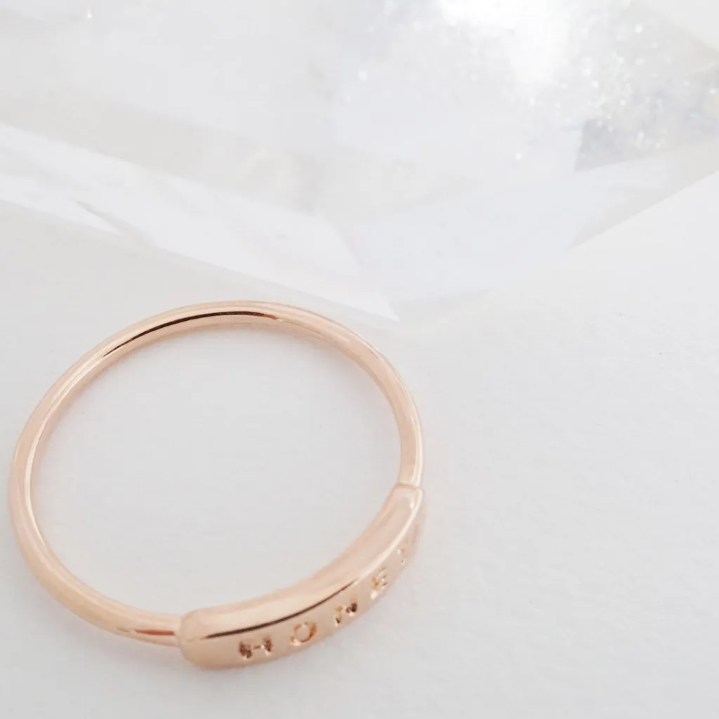 HONEY Imprint Ring - Final Sale