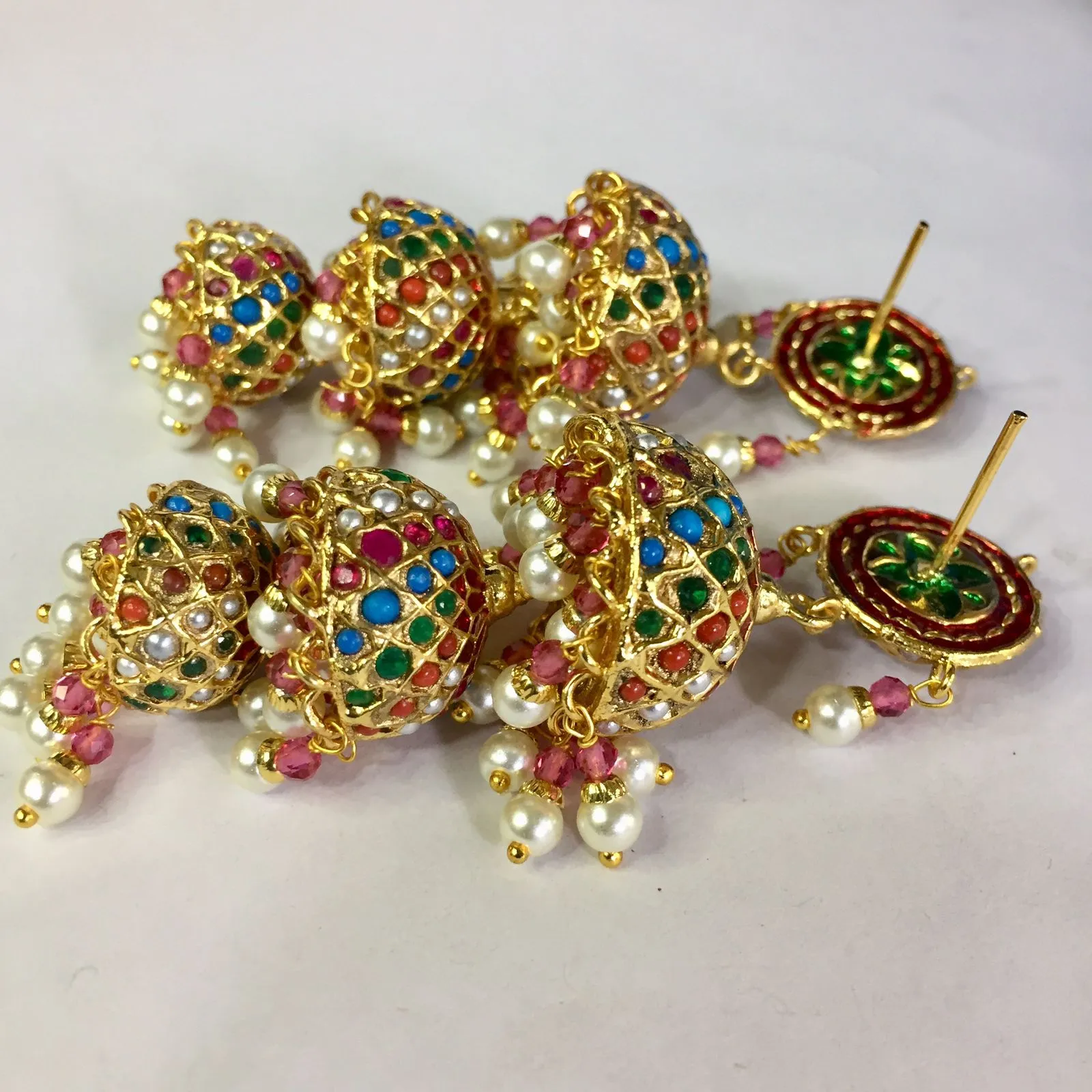 Jadau earrings 455335
