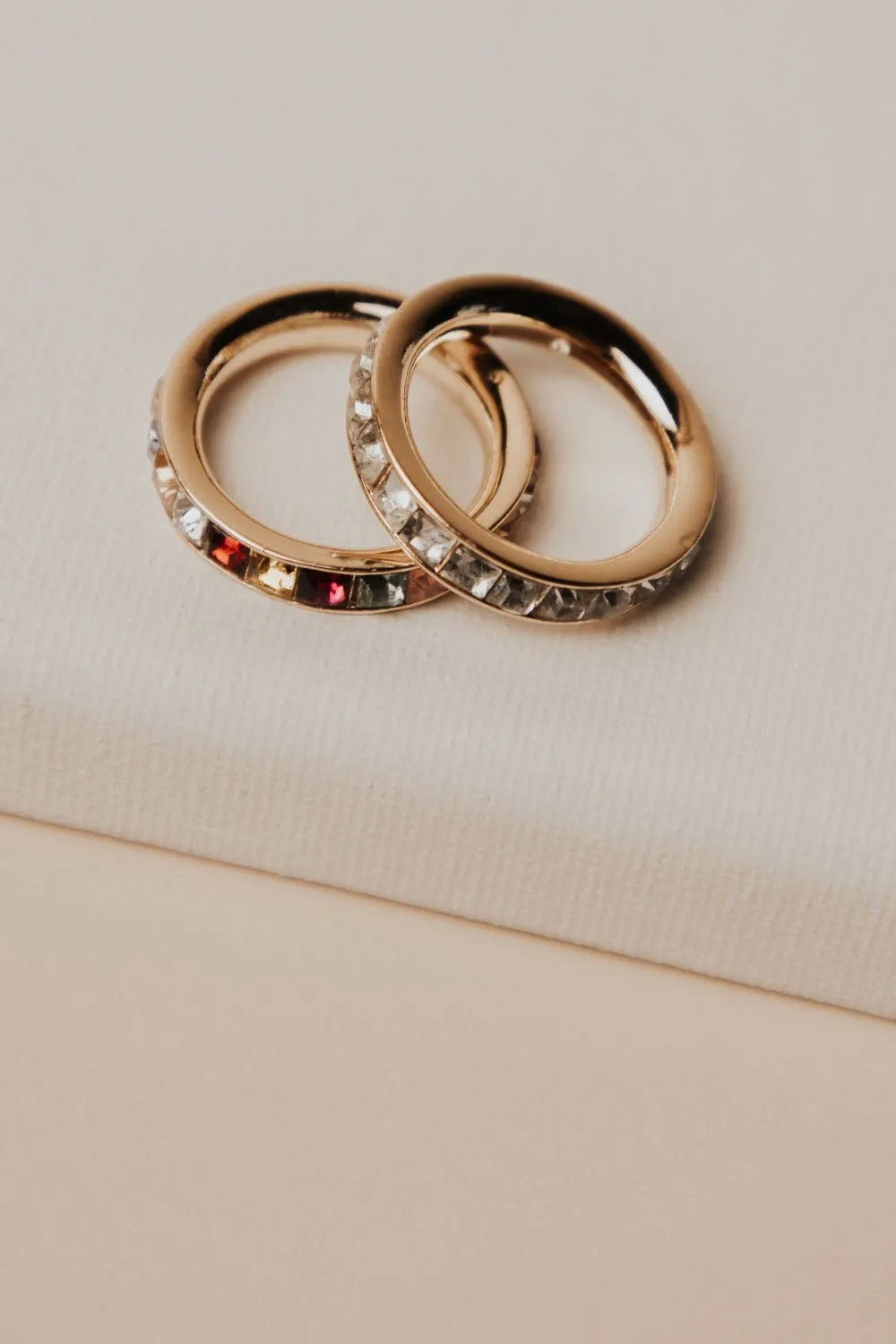 Jewel Ring Set in Multicolor
