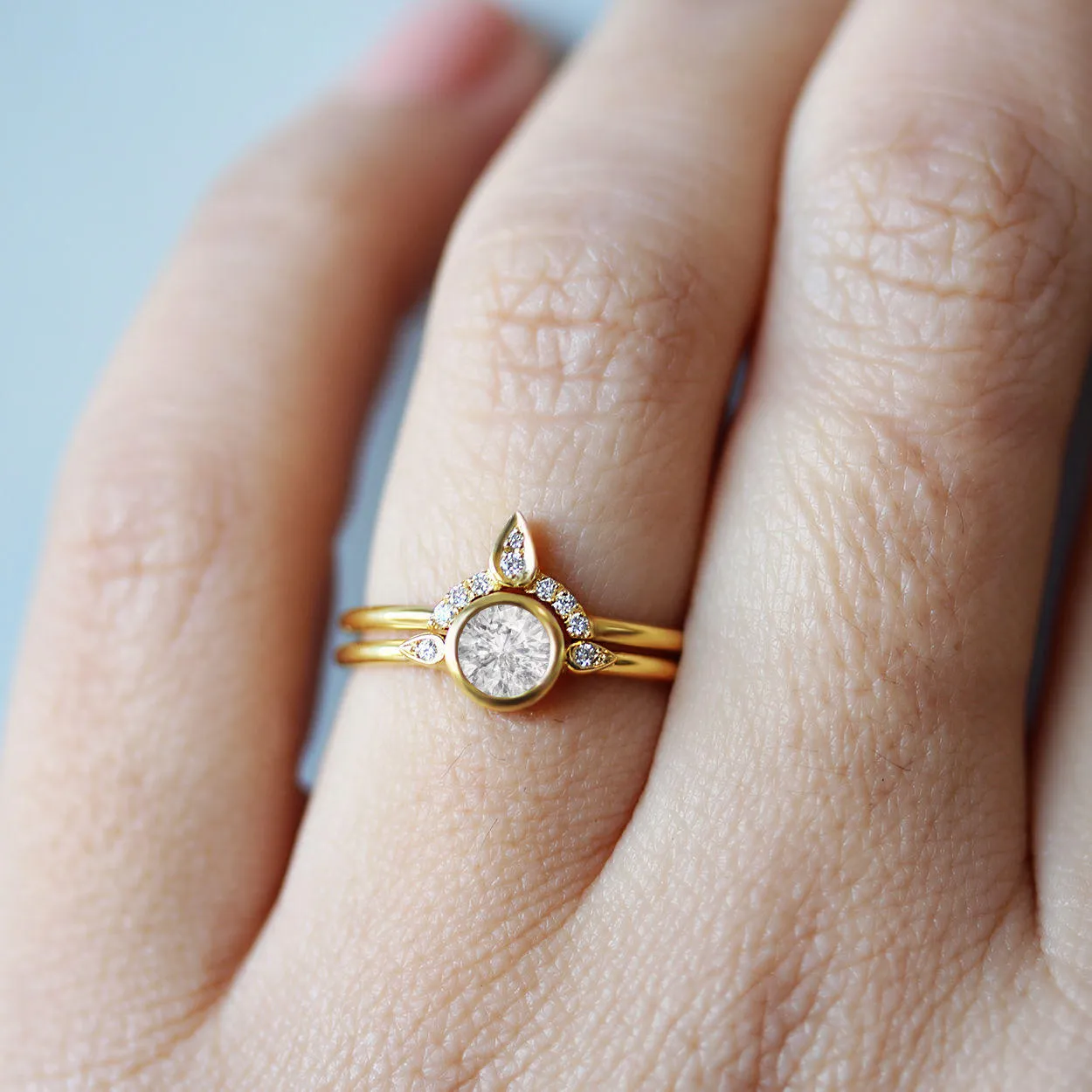 Kiss Plus, Solitaire Diamond Engagement Ring ♥