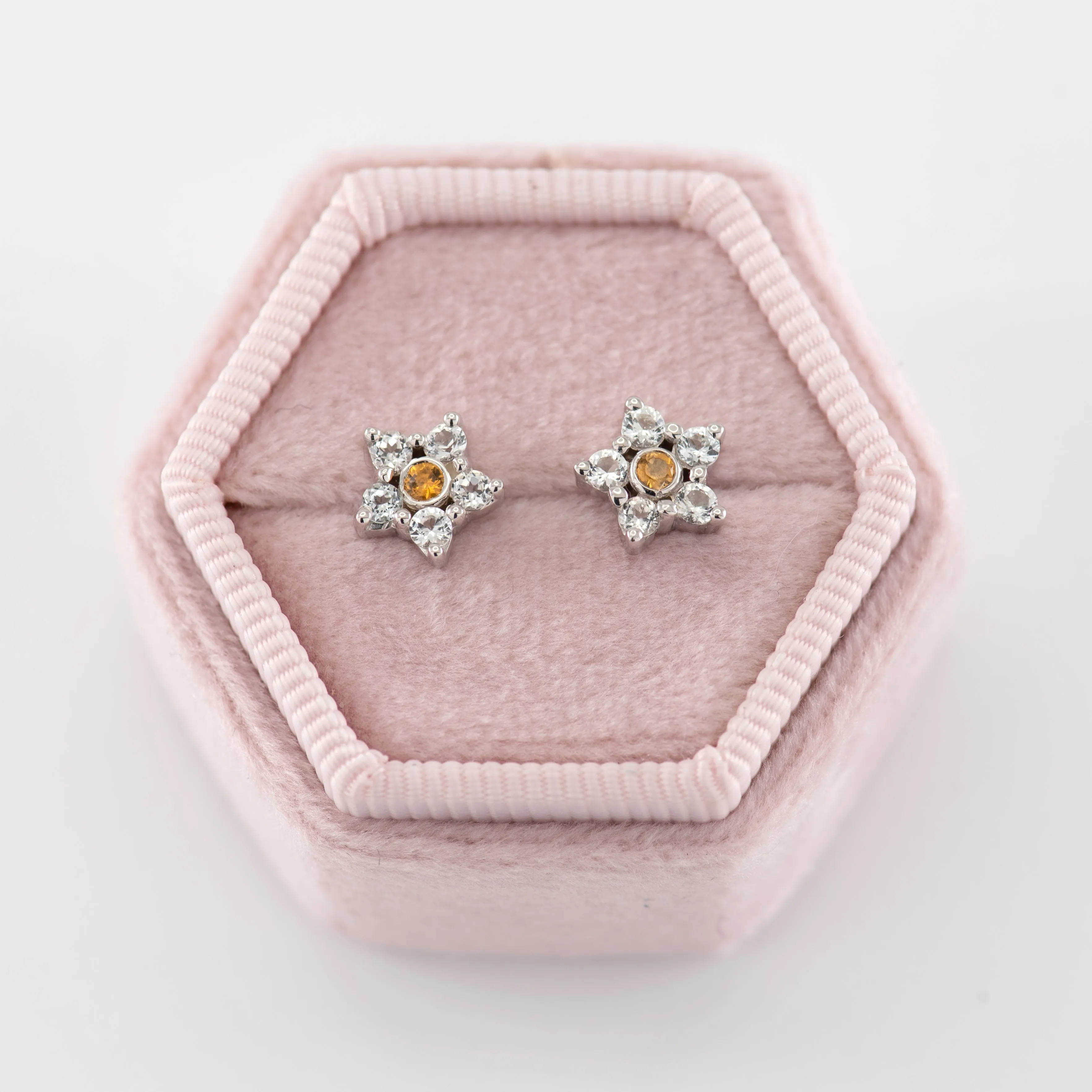 Layla Flower Stud Earrings
