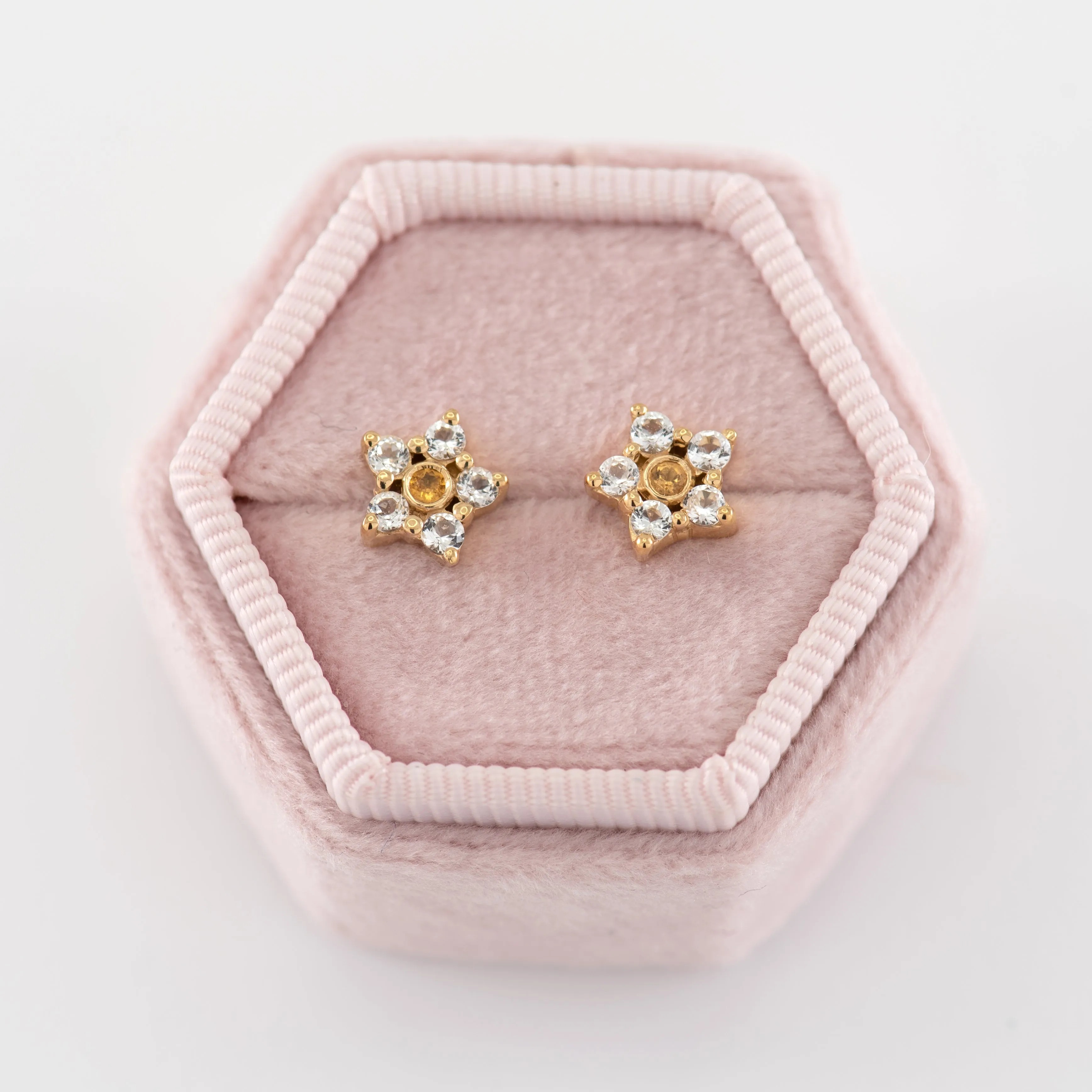 Layla Flower Stud Earrings