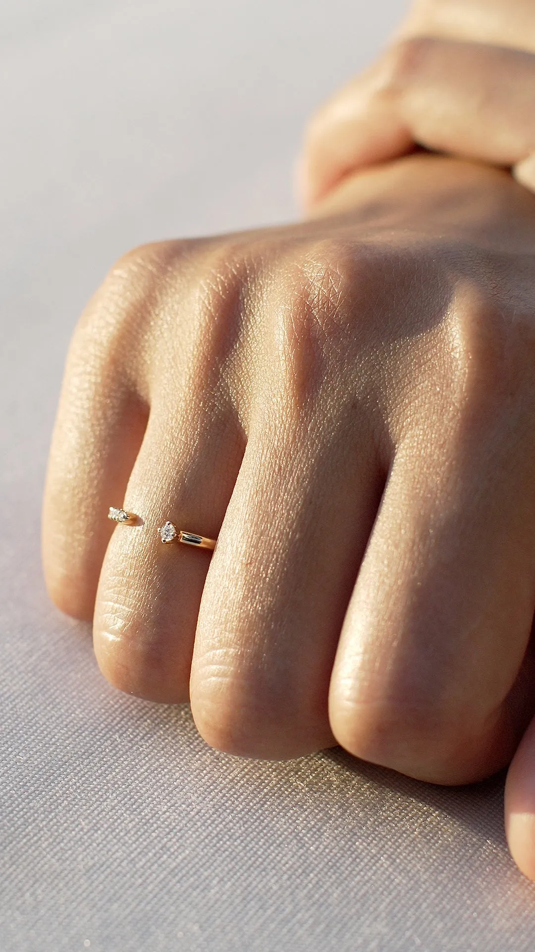 Lea Ring 9K Yellow Gold