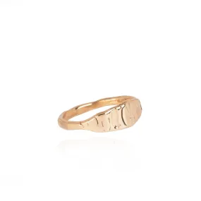 Les Vivants - Traces gold ring