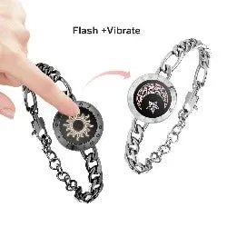 M2k Trends Long Distance Touch Bracelets - Sun&Moon Love