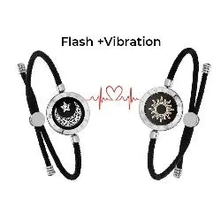 M2k Trends Long Distance Touch Bracelets - Sun&Moon Love