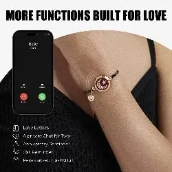 M2k Trends Long Distance Touch Bracelets - Sun&Moon Love