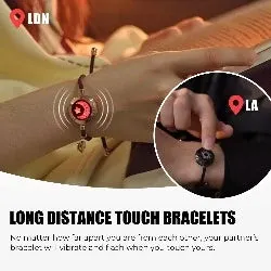 M2k Trends Long Distance Touch Bracelets - Sun&Moon Love