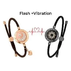 M2k Trends Long Distance Touch Bracelets - Sun&Moon Love