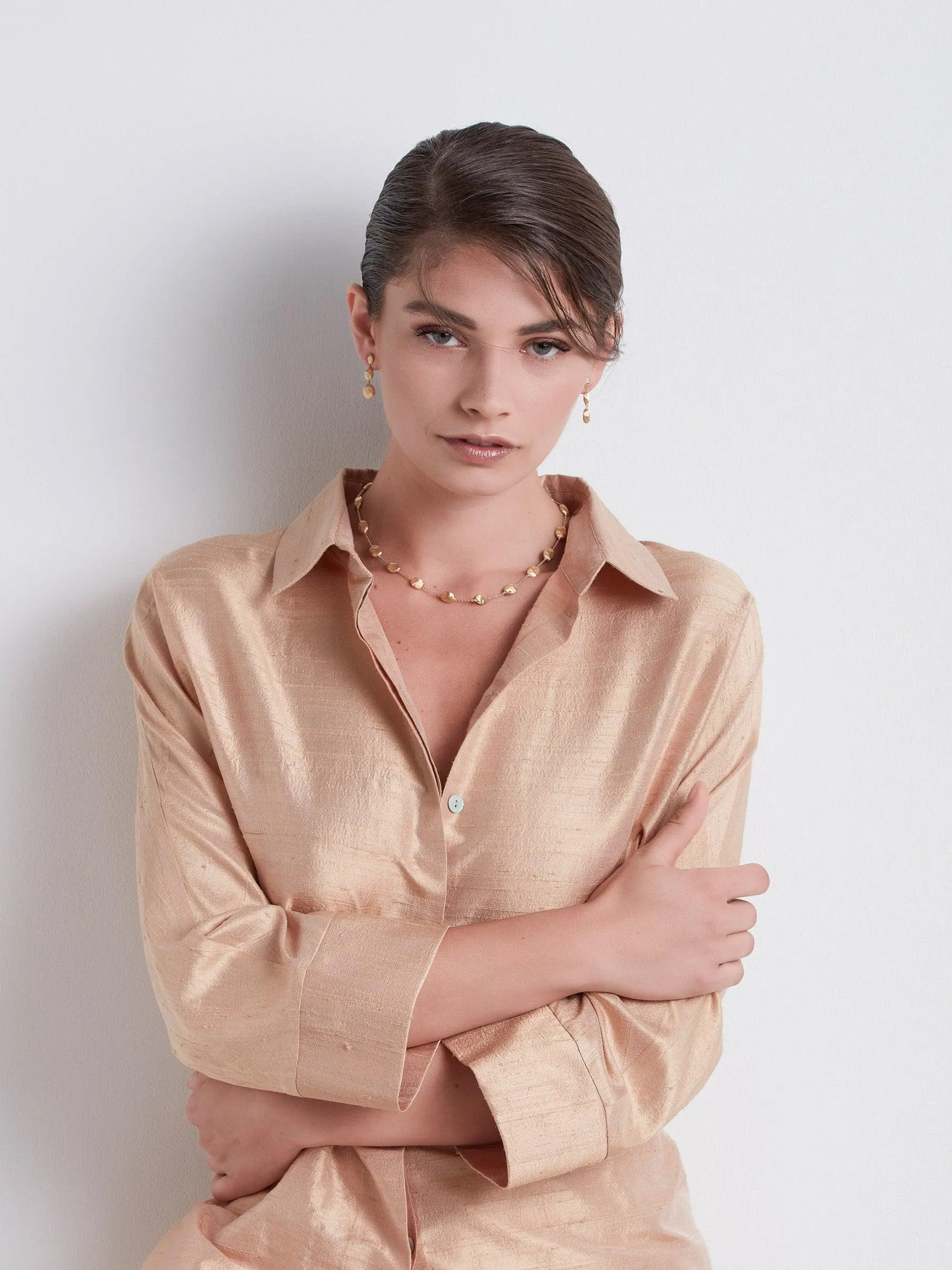 Marco Bicego Siviglia 18k Gold Necklace Short