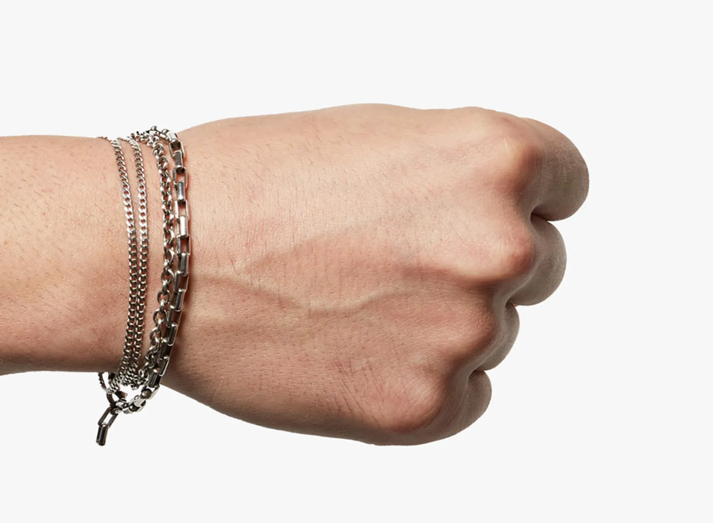 MIXED CHAIN MULTI WRAP BRACELET 348